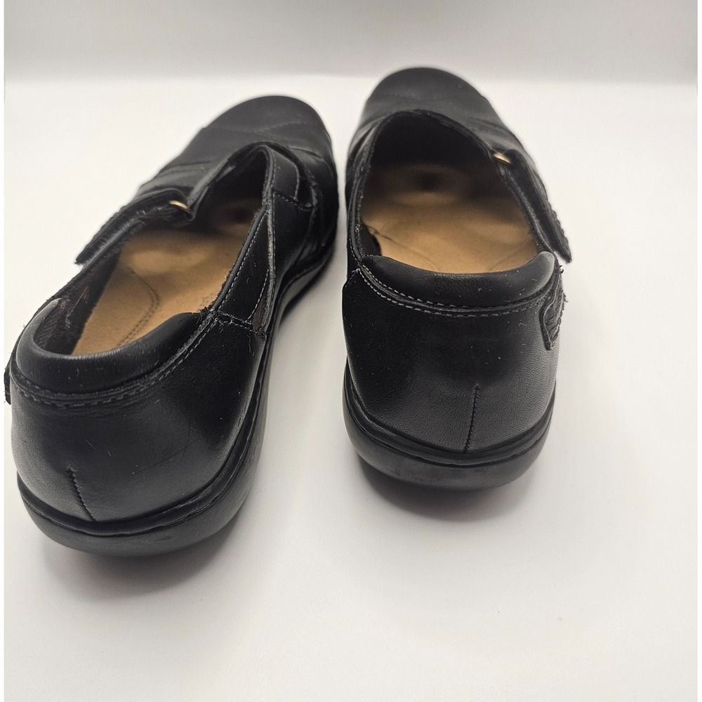 Clarks Bendables Women's Black Leather Mary Jane Comfort Shoes Size 7.5 - Picture 4 of 11